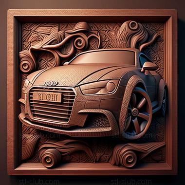 3D мадэль Audi TT (STL)